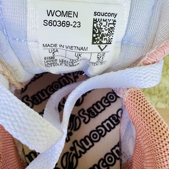Saucony DXN Trainer Vintage Pink - S6036923 Women’s Size 5 New NWOT retro Shoes - Picture 9 of 9